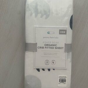 Pottery Barn Baby Organic Crib Fitted Sheet